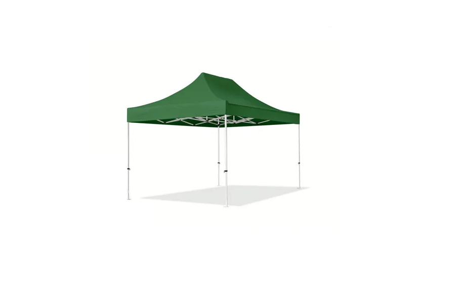 TOLDO PLEGABLE PREMIUM (VERDE OLIVO) 3 x 4,5 Metros-0