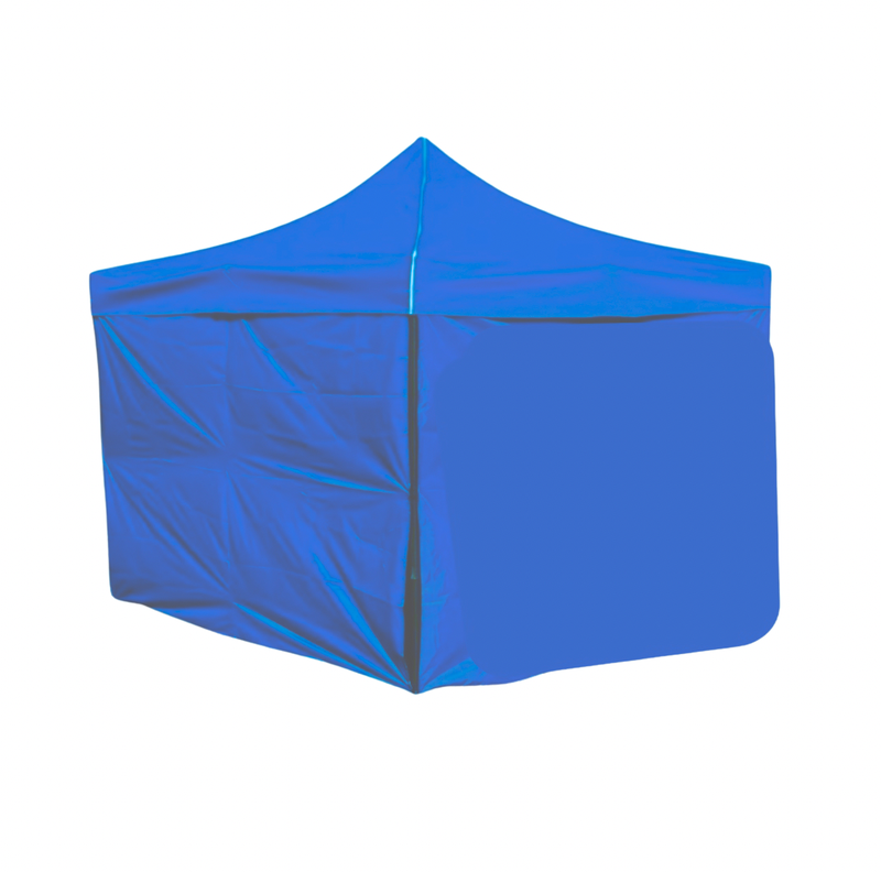 TOLDO PLEGABLE + LATERALES LISOS DE CUATRO CARAS (AZUL UV)-0