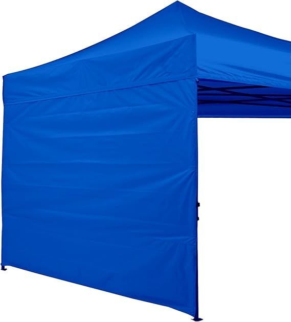 TOLDO PLEGABLE + LATERALES LISOS DE CUATRO CARAS (AZUL UV)-1