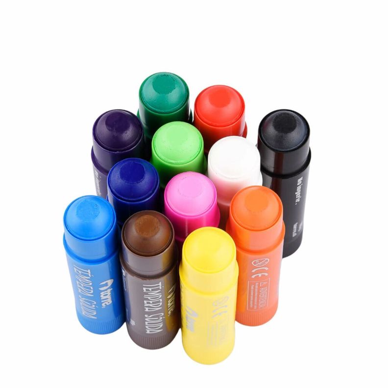 Témpera Torre Solida 12 colores 10 g x Stick-2