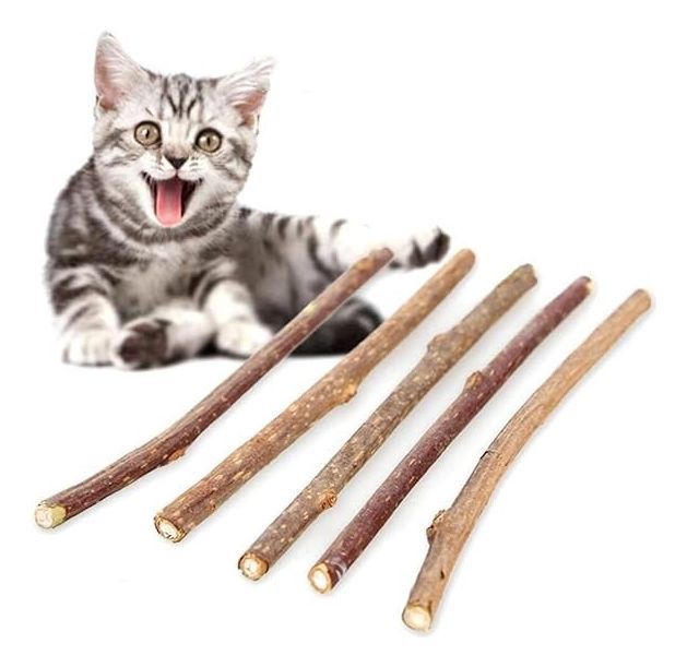 X5 Palitos Hierba Gatera Yerba Gatera Juguete Para Gatos-0