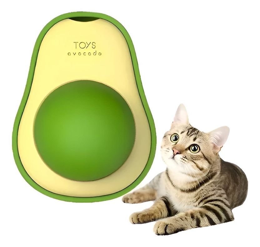 Juguete Catnip Para Gato Bola Giratoria Catnip Hie-0