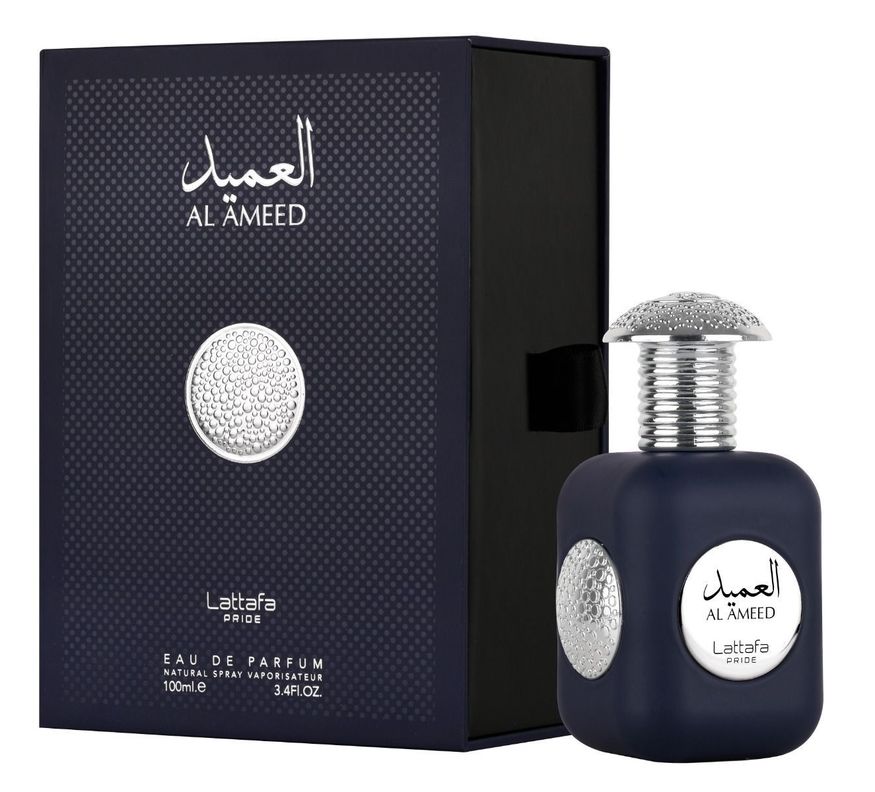 Pride Al Ameed Silver 100Ml Unisex Lattafa Perfume-0