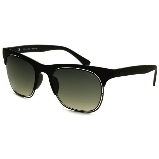POLICE Lente De Sol SPL160MU28B51 BLACK / SILVER SPL160M-0