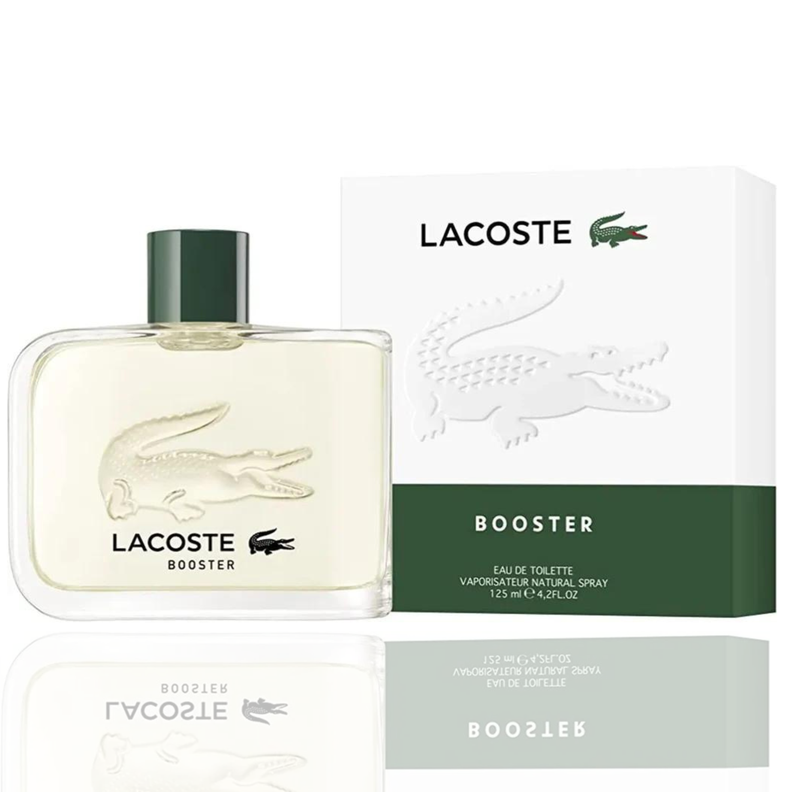 Perfume Lacoste Booster Edt 125 Ml Hombre. Transparente