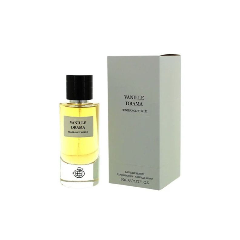 Perfume Vanille Drama Fragrance World Edp 80ML Unisex-0