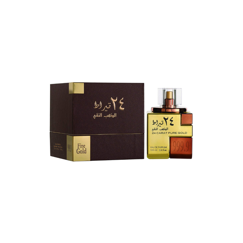 Carat Pure Gold 100Ml Unisex Lattafa Perfume Transparente