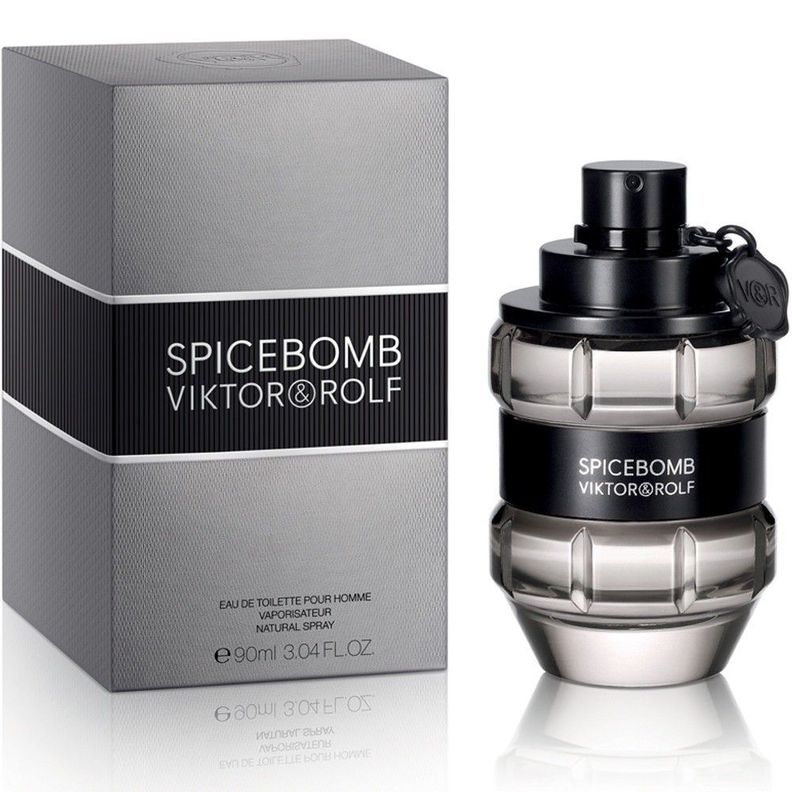 Perfume Spicebomb 90ML EDT Hombre Viktor & Rolf Transparente