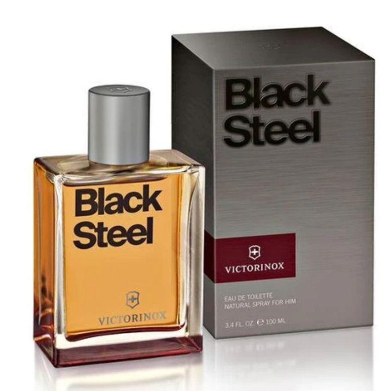 Black Steel Victorinox Edt 100Ml Hombre-0