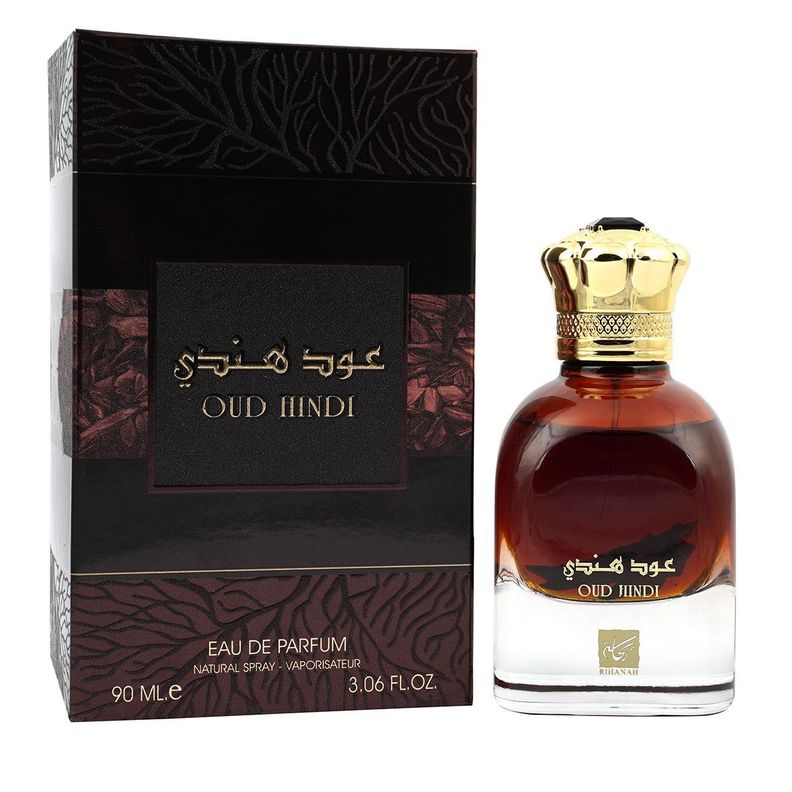 Perfume Oud Hindi 90Ml Unisex Nusuk. Transparente