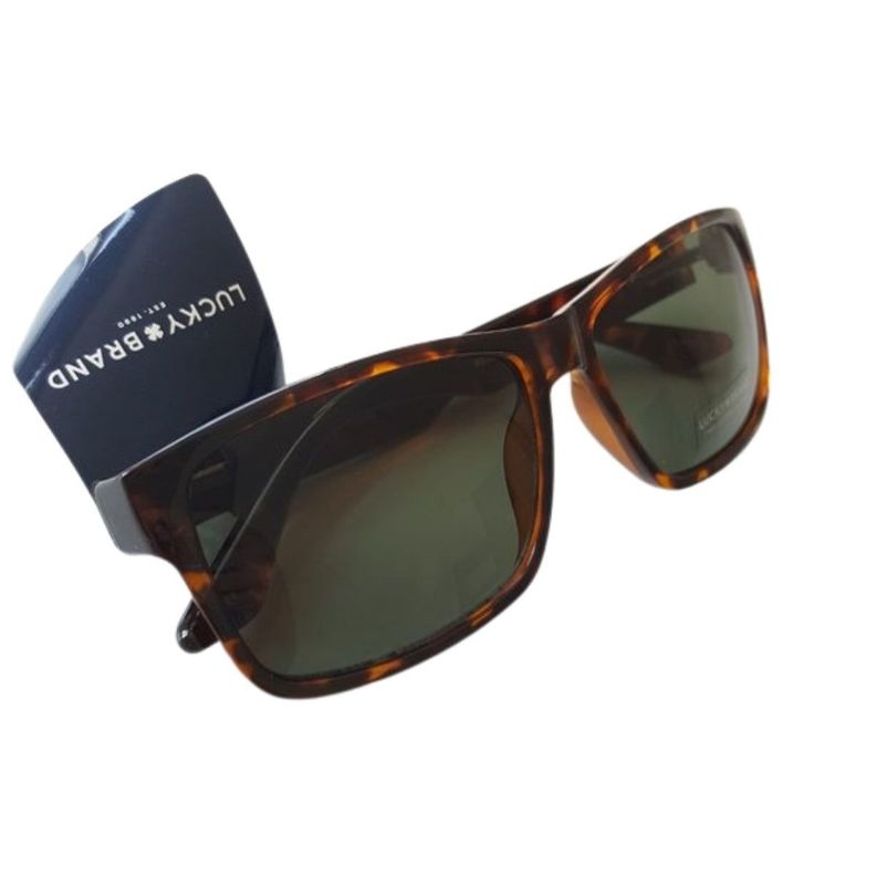 LUCKY BRAND Lente De Sol REDONDOTORT58 TORTOISE REDONDO-0