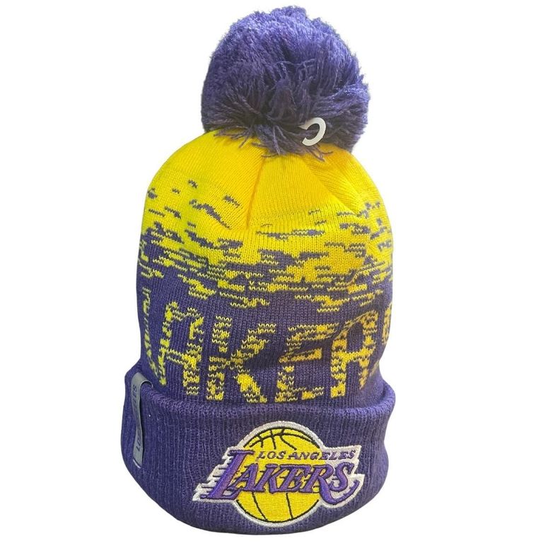 GORRO New Era LOS ANGELES LAKERS Silueta KNIT BEANIE Unisex-1