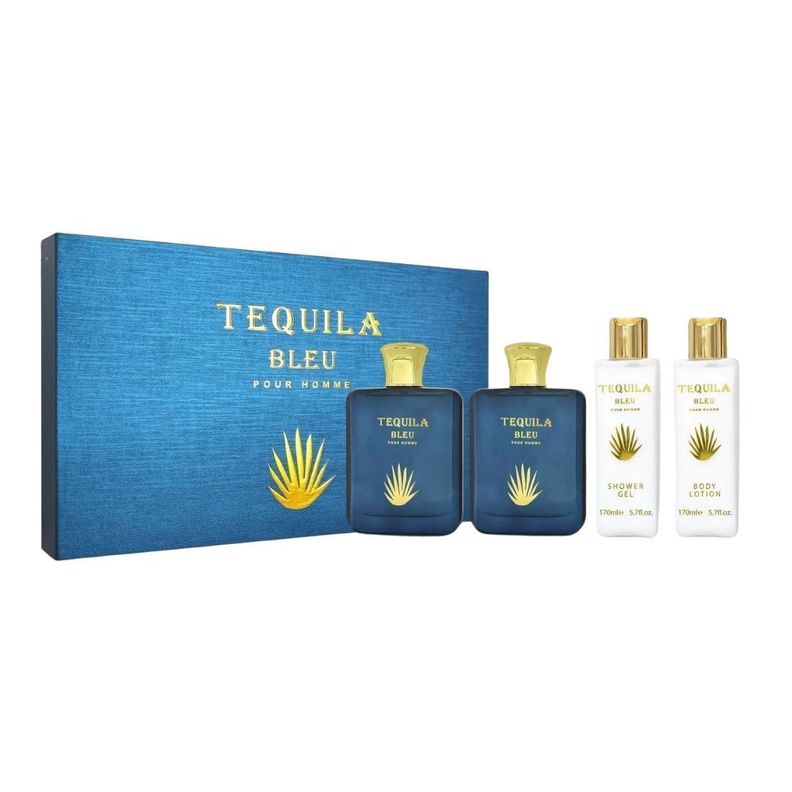 Estuche Tequila Bleu  Baharara Edp 100+170+100+170ml Hombre-0