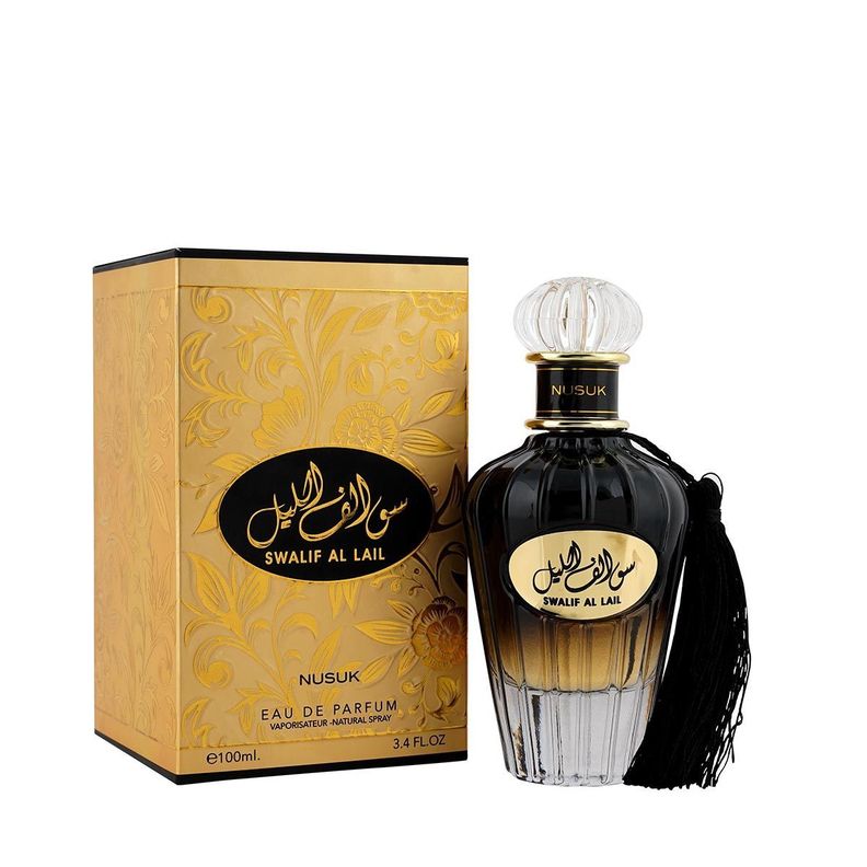 Perfume Swalif Al Lail 100Ml Unisex Nusuk Edp. Transparente