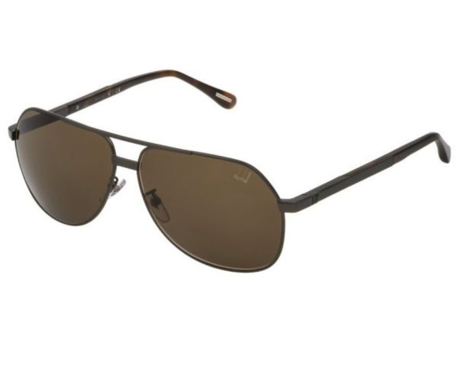 DUNHILL Lente De Sol SHE137062763 GUNMETAL SHE137 Transparente
