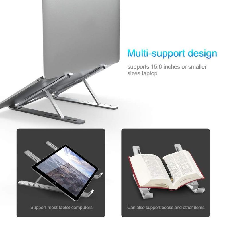 Soporte Notebook y Tablet Alumi plegable-3