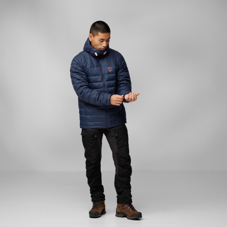 Chaqueta Pluma Hombre Expedition Pack Down Hoodie Black-2
