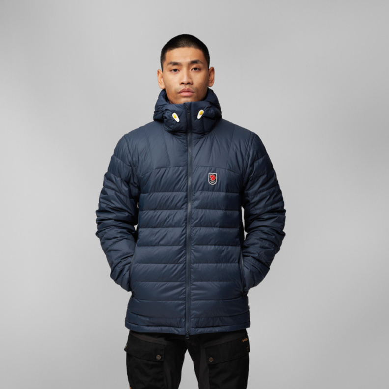 Chaqueta Pluma Hombre Expedition Pack Down Hoodie Black-4