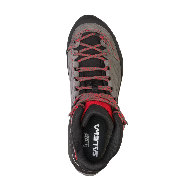 Zapato De Hombre  Outdoor Salewa Mtn Trainer Mid Gtx Rojo-2