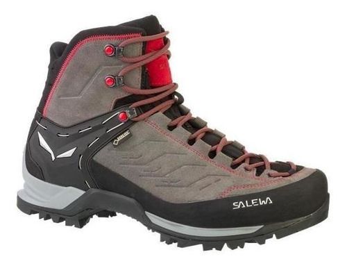 Zapato De Hombre  Outdoor Salewa Mtn Trainer Mid Gtx Rojo-7