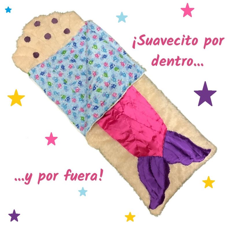 Saco De Dormir Niña De Sirena-0