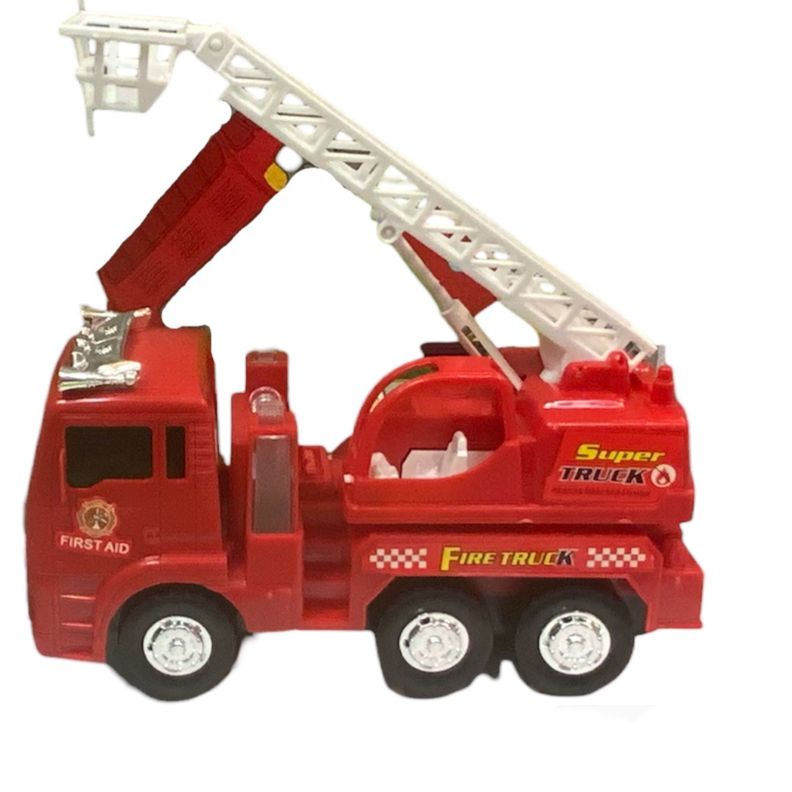 Carro De Bomberos Con Luz y Sonido-1