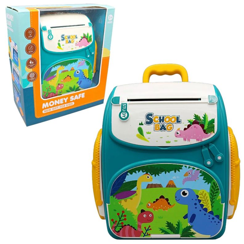 Alcancía Con Clave Diseño Mochila-0