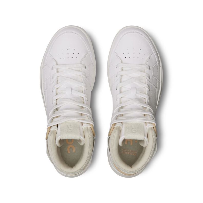 Zapatillas THE ROGER Clubhouse Mid Blanco Mujer 3WD11151533-1