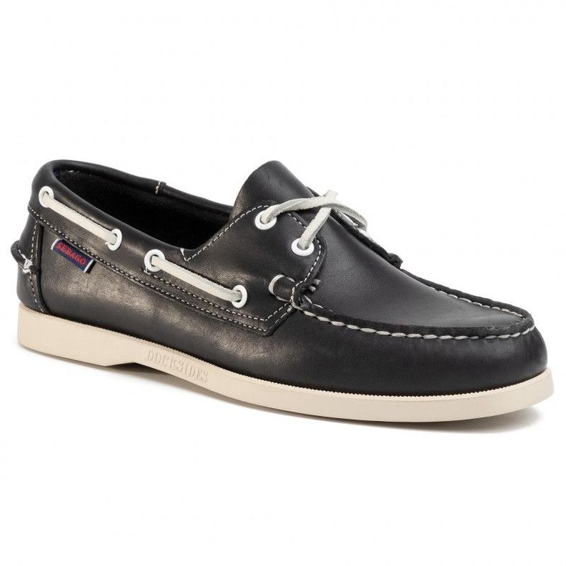 Mocasines de Cuero DOCKSIDES PORTLAND Azul Hombre H00908-3