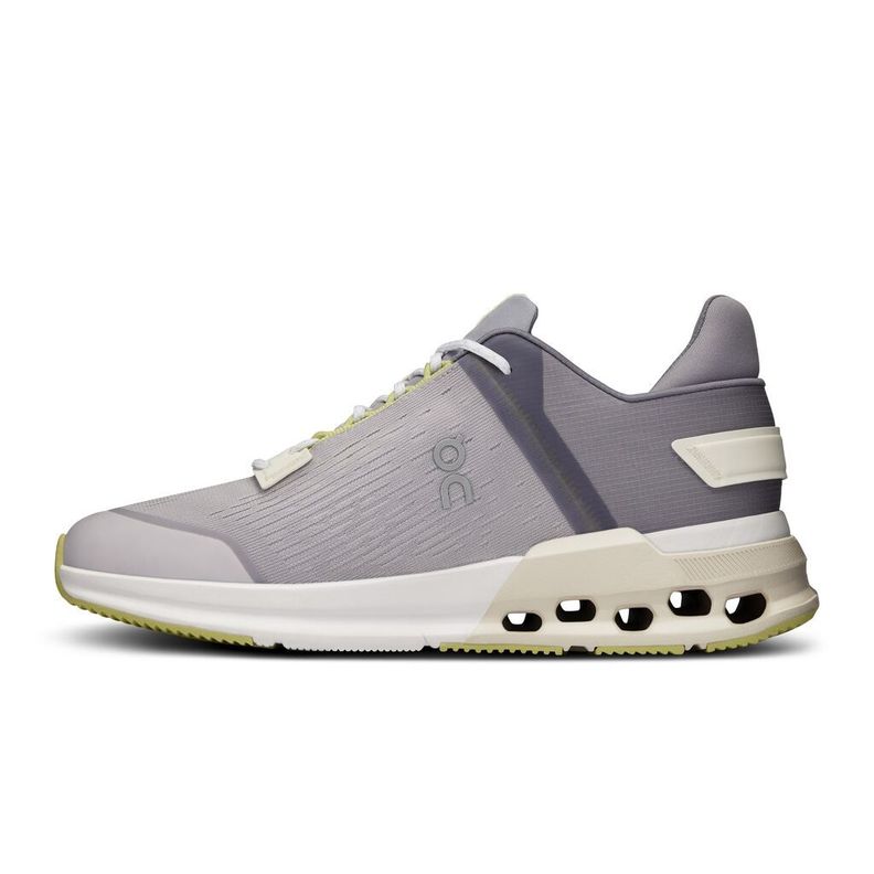 Zapatillas Cloudnova Flux Gris Mujer 3WD10381389-3
