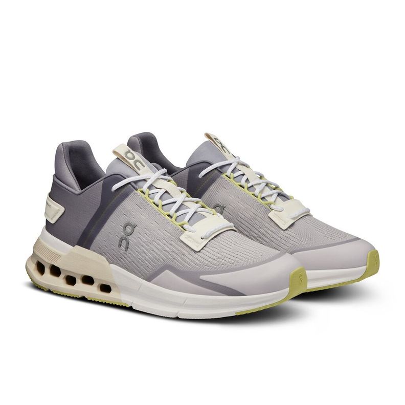 Zapatillas Cloudnova Flux Gris Mujer 3WD10381389-5