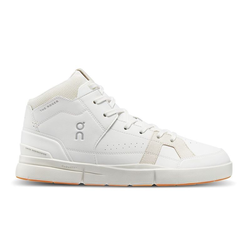Zapatillas THE ROGER Clubhouse Mid Blanco Hombre 9898328-0