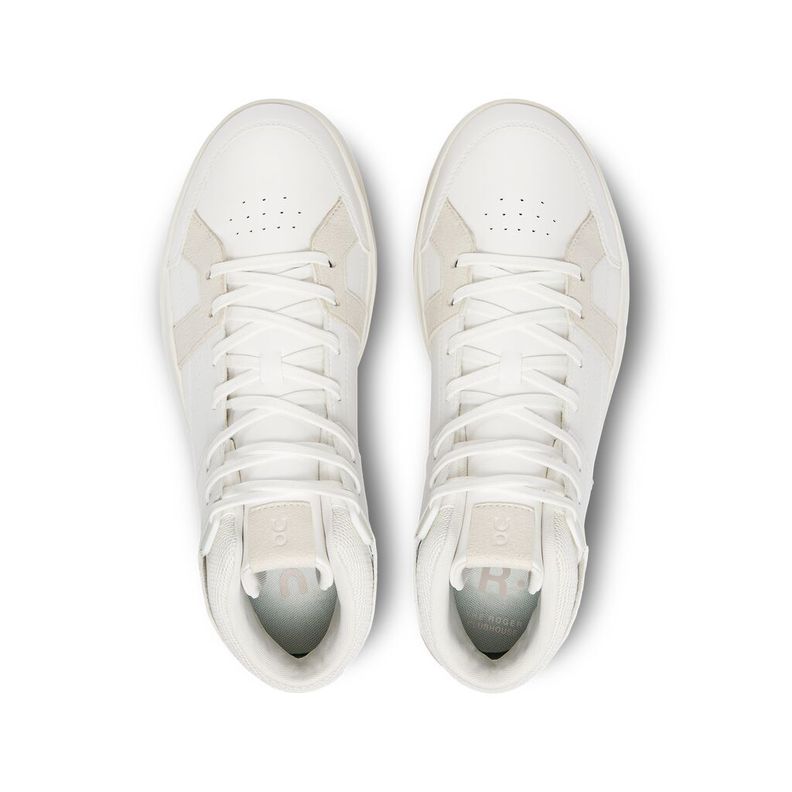 Zapatillas THE ROGER Clubhouse Mid Blanco Hombre 9898328-1