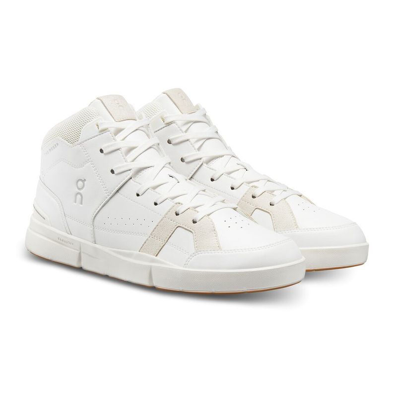 Zapatillas THE ROGER Clubhouse Mid Blanco Hombre 9898328-5