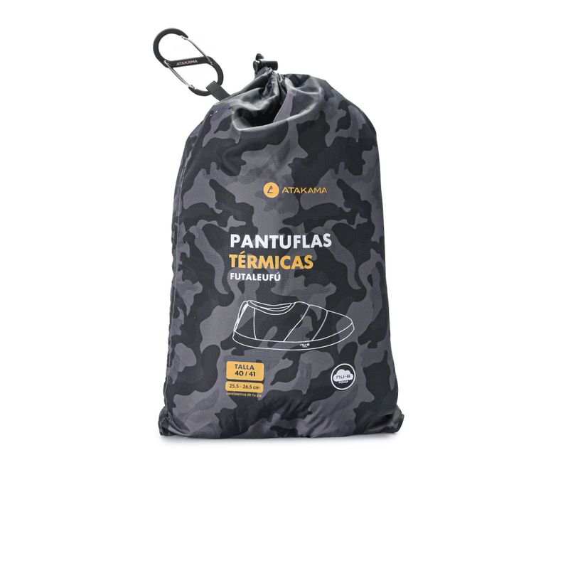Pantufla Futaleufú Gris Camuflado Atakama Outdoor-4