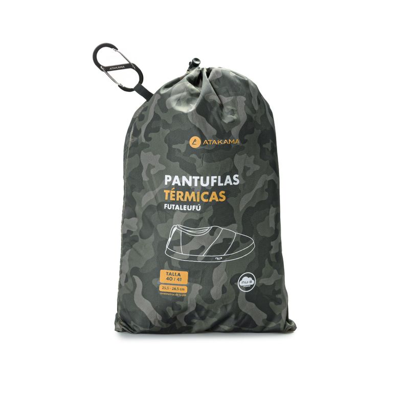 Pantufla Futaleufú Verde Camuflado Atakama Outdoor-4