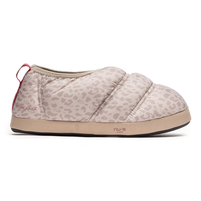 Pantufla Futaleufú Beige Animal Print Atakama Outdoor-0