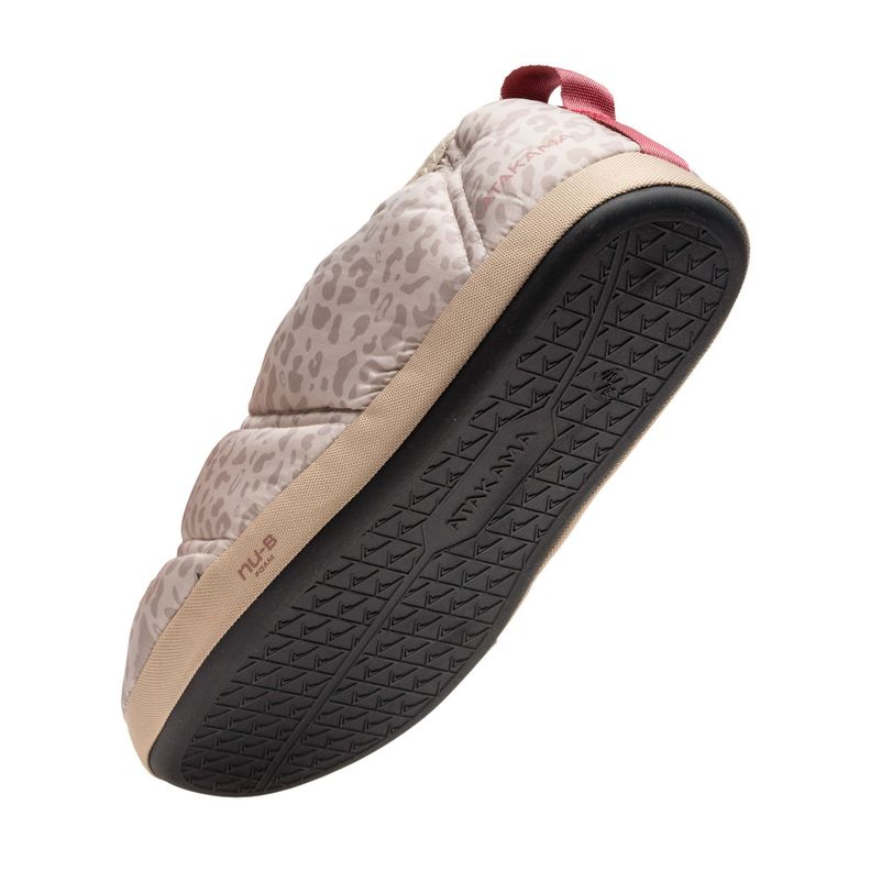 Pantufla Futaleufú Beige Animal Print Atakama Outdoor-1