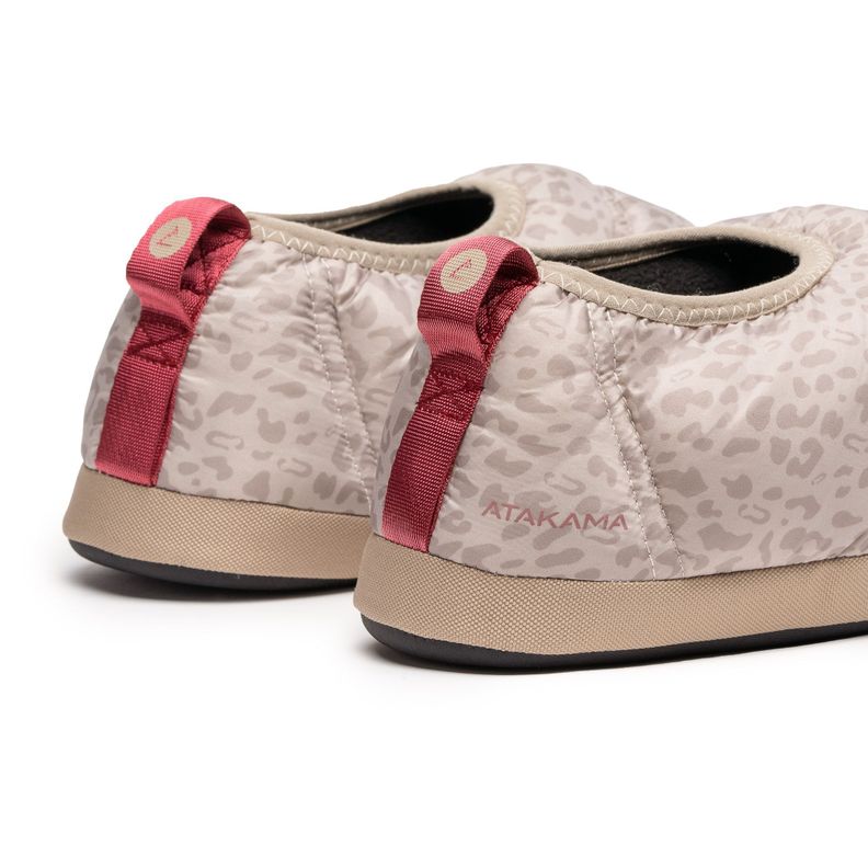 Pantufla Futaleufú Beige Animal Print Atakama Outdoor-3