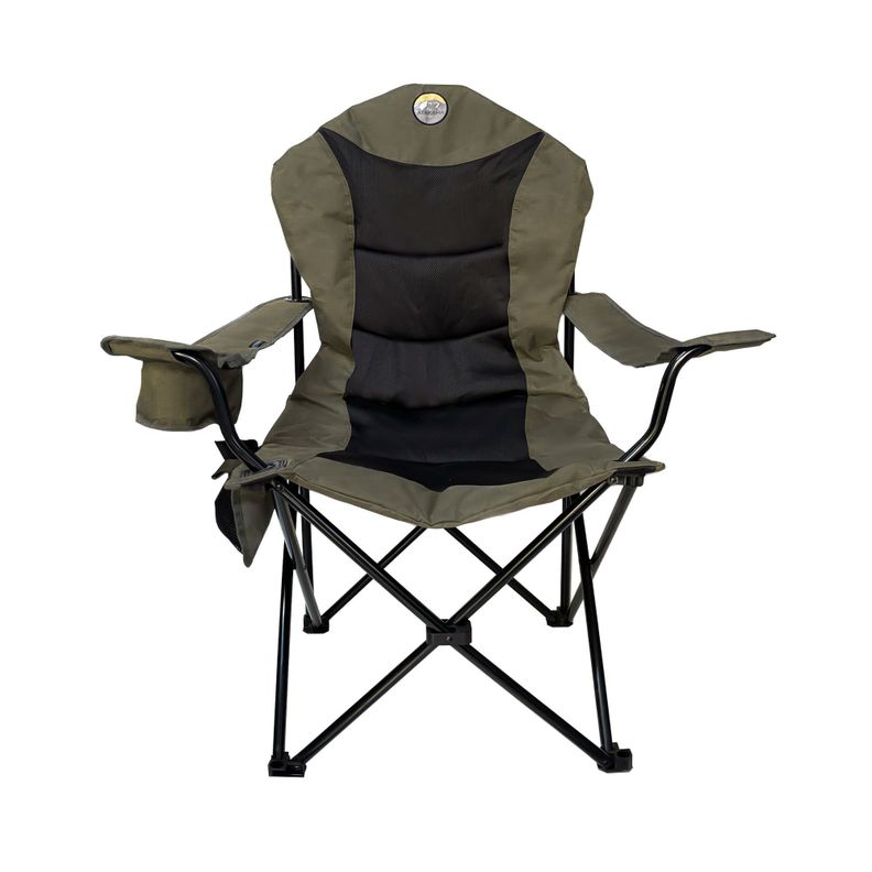 Silla Plegable Camping Acolchada Lonquimay Xl Verde Atakama Outdoor