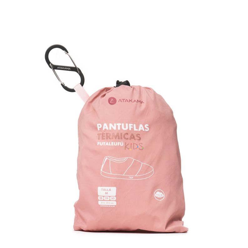 Pantufala Térmica Niños Rosa Atakama Outdoor-6