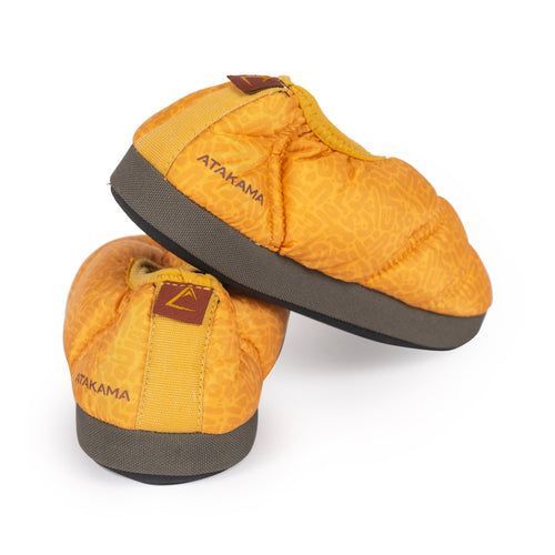 Pantufla Térmica Niño Amarillo Print Atakama Outdoor-2