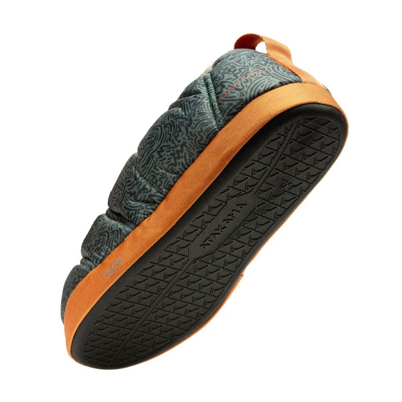 Pantufla Térmica Niño Verde Grisáceo Print Atakama Outdoor-1