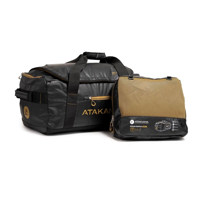 Bolso Duffle 55 Lt Ruta 7 Negro Atakama Outdoor-3