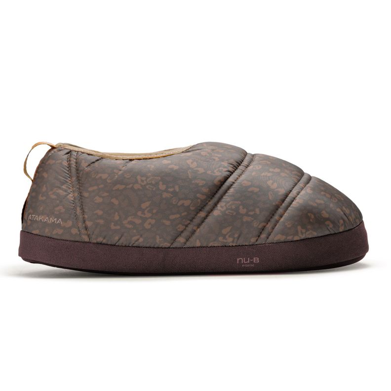 Pantufla Futaleufú Animal Print Café Atakama Outdoor-0
