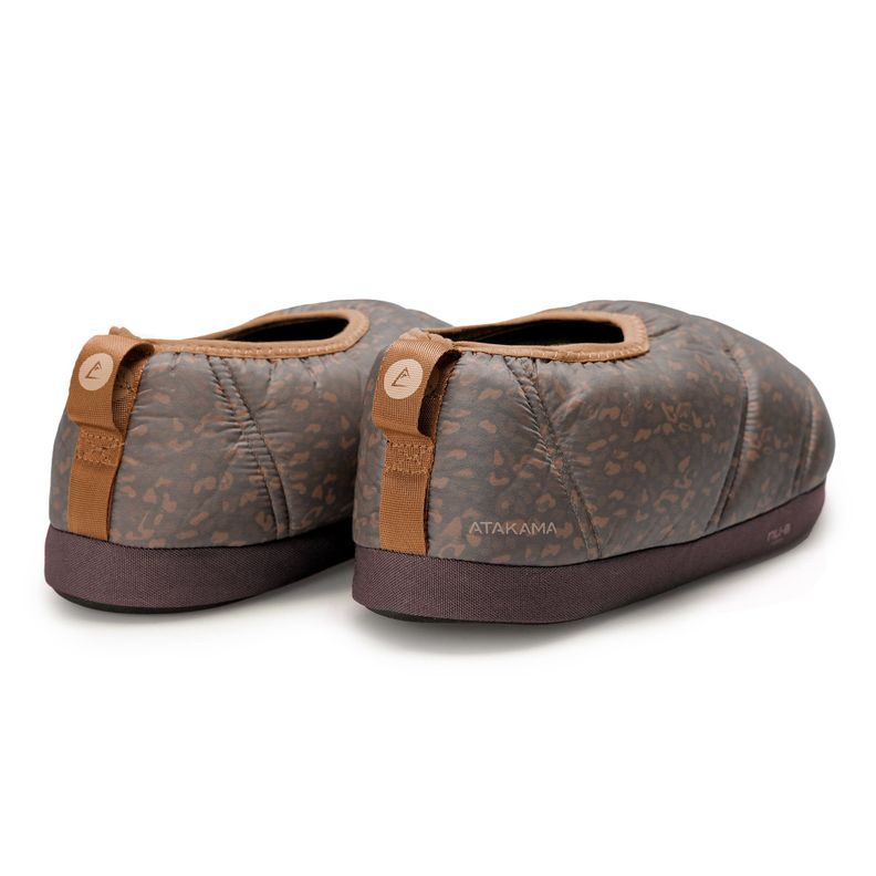 Pantufla Futaleufú Animal Print Café Atakama Outdoor-2