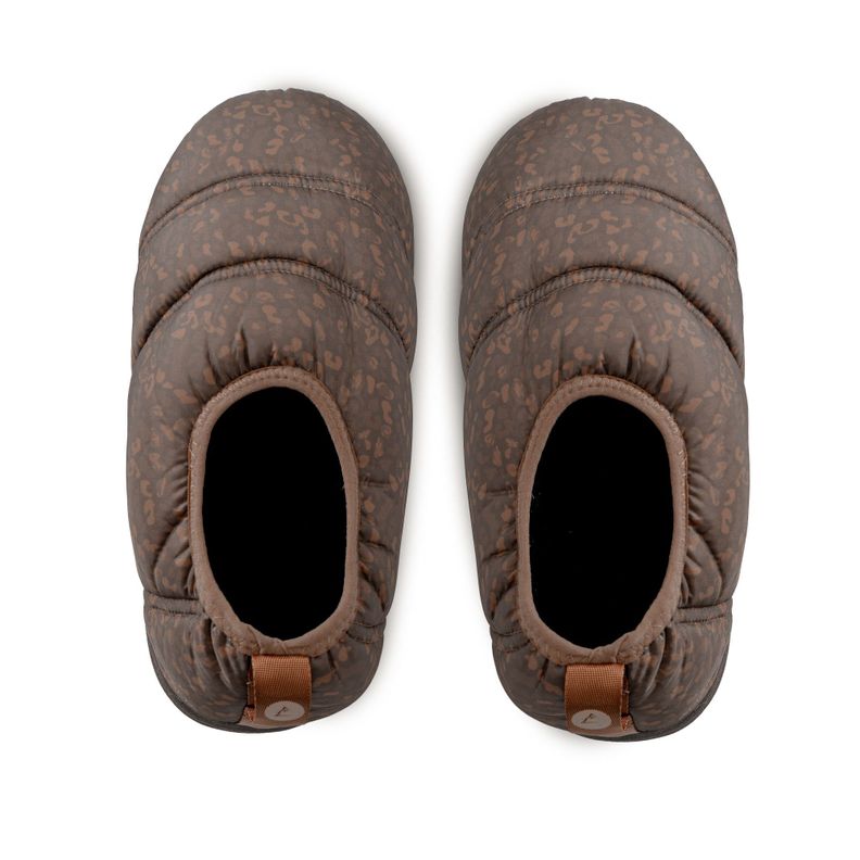 Pantufla Futaleufú Animal Print Café Atakama Outdoor-3