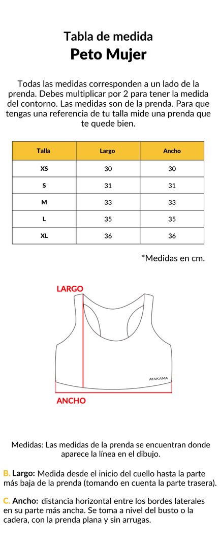 Peto Deportivo Mujer Oasis Atakama Outdoor-5