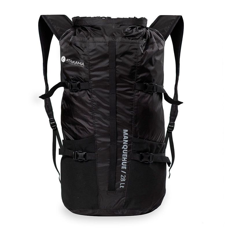 Mochila Plegable Impermeable 28 Lt Manquehue Negra Atakama Outdoor-0
