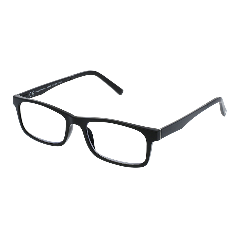 Lentes de lectura B6204 CR Black +1.00  Gafas Invu-0
